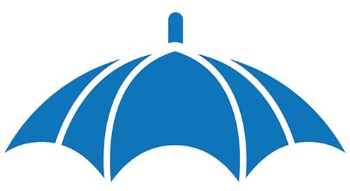 umbrella logo vector template